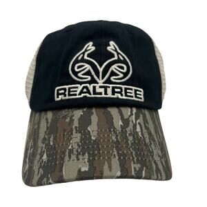 Realtree Hat Mens OS Multicolor Camouflage Trucker Snapback Hat Cap NEW